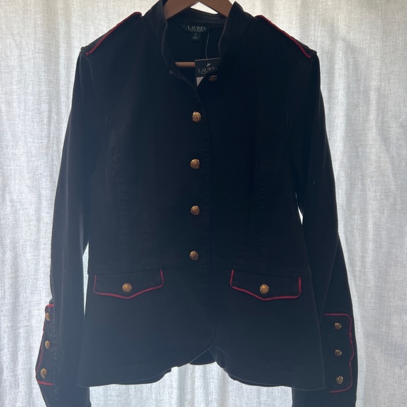 Ralph Lauren Jackets & Blazers - Vintage Ralph Lauren Black Blazer with Gold Buttons